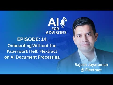 Onboarding Without the Paperwork Hell: Flextract’s Rajesh Jayaraman on AI Document Processing